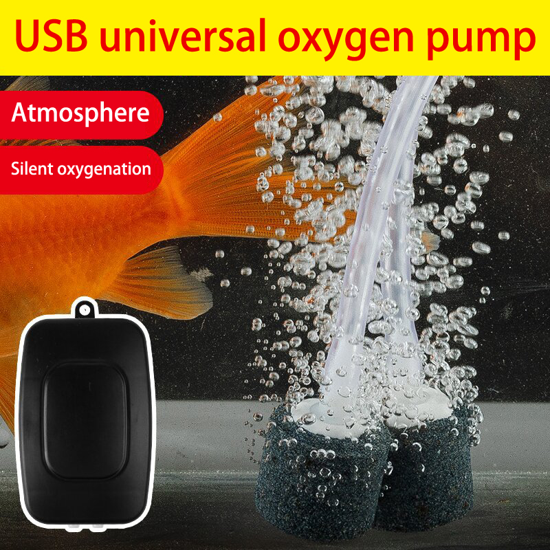Fish Tank Filter - Mini Aquarium Air Pump Kit Oxygen