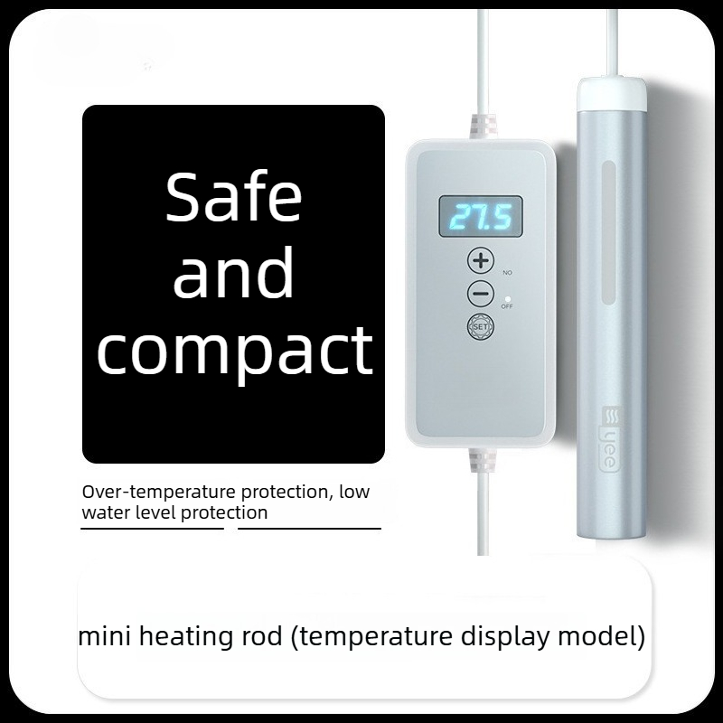 Fish Tank Heater - Digital Display Mini Turtle Tank Heater