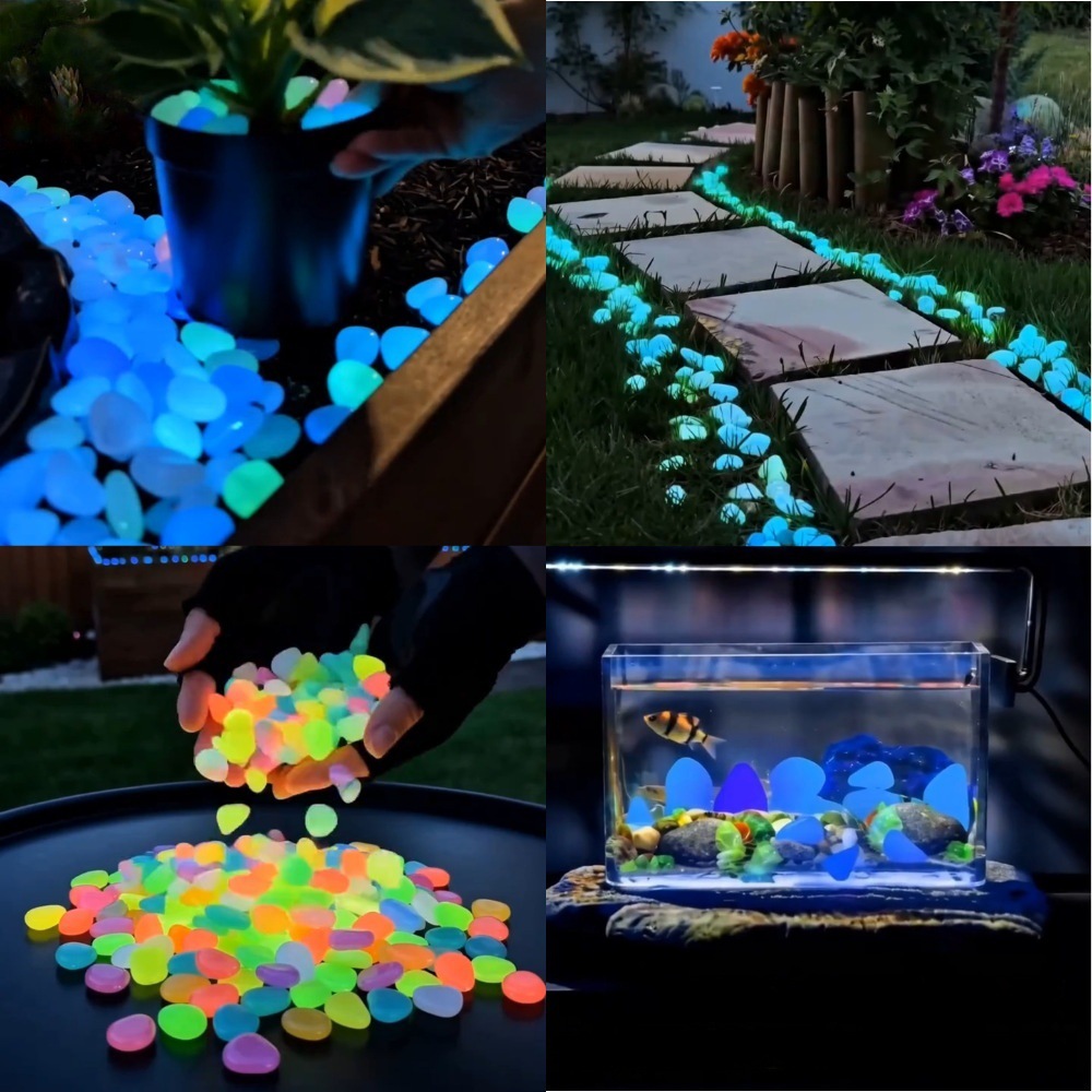Aquarium Light - Colorful Glow In The Dark Luminous