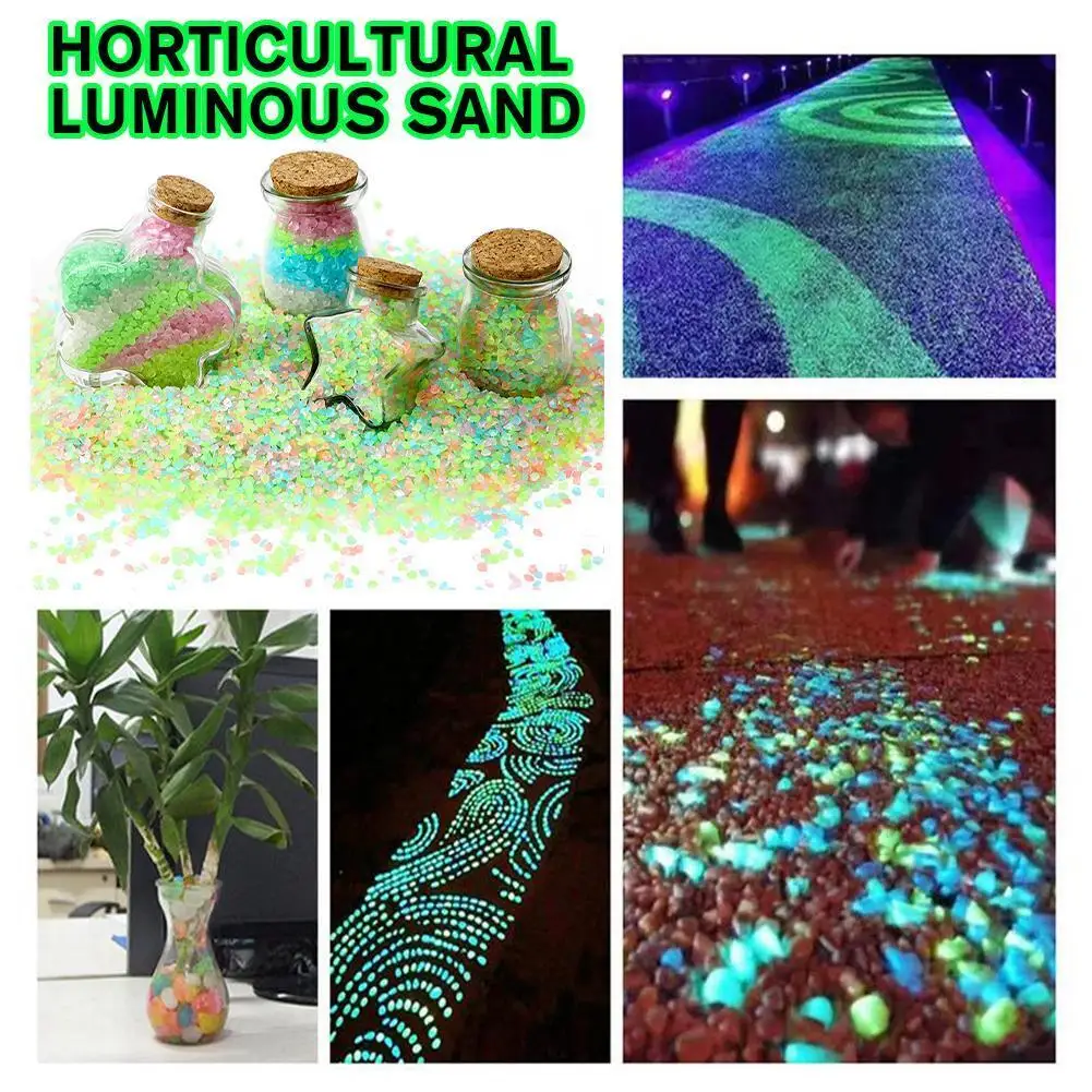 2000Pcs 3-5mm Luminous Sand Gl - Fish Aquarium Home ulasan dan harga
